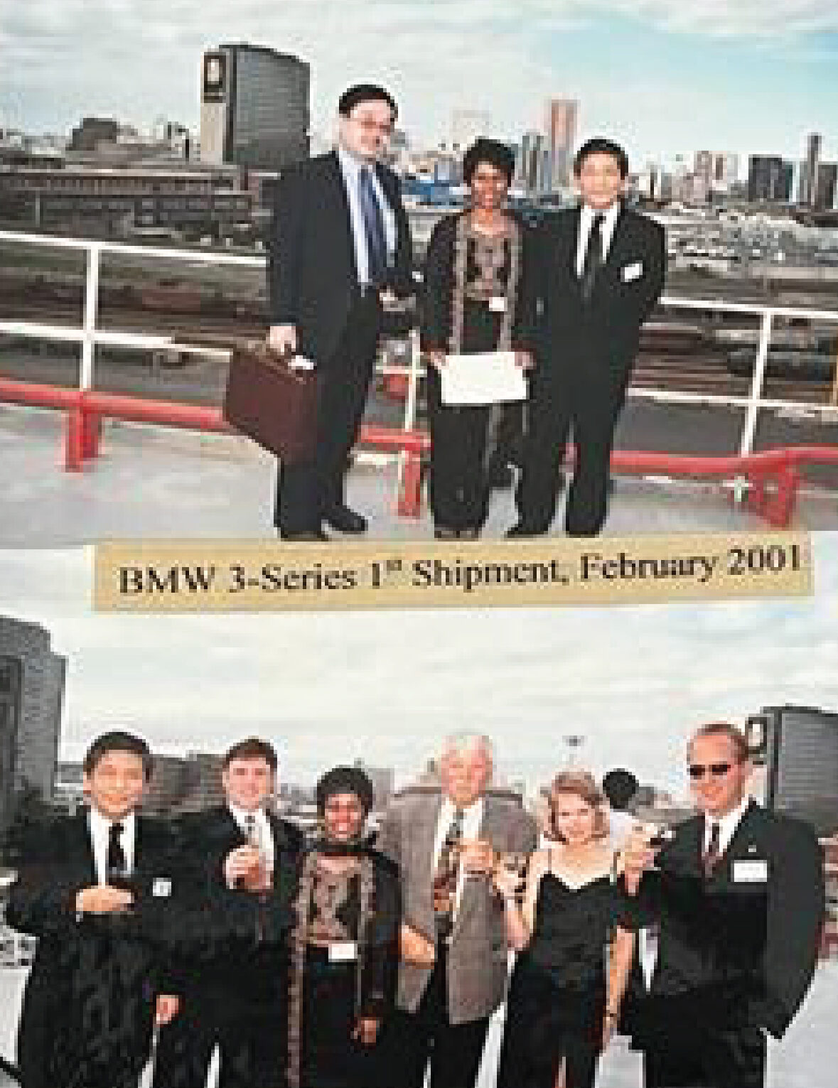 BMW 3-Series 1st Shipment, February 2001