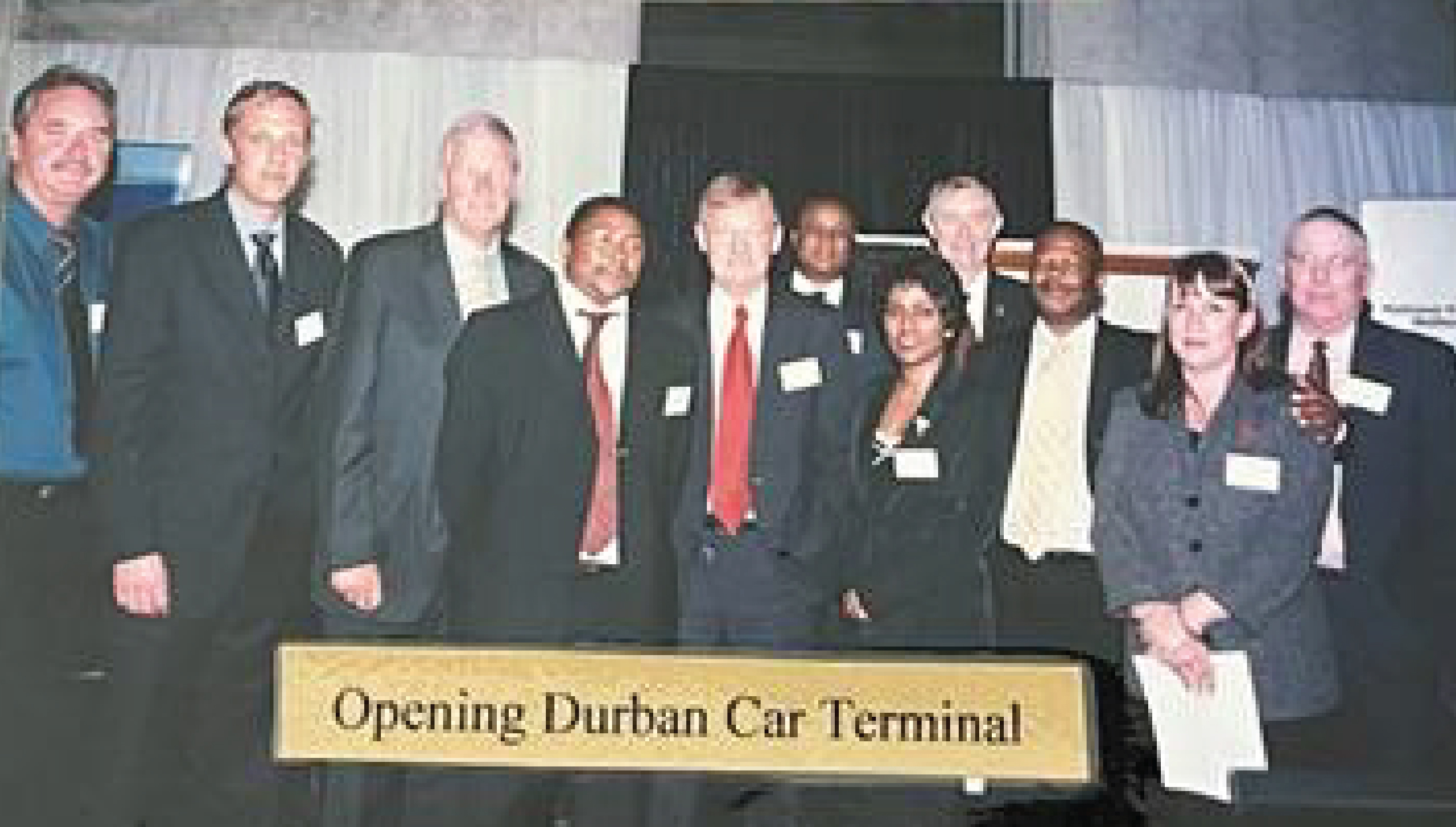Opening Durban Car Terminal